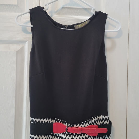 Melanie T Fit n Flare Dress - Picture 3 of 5